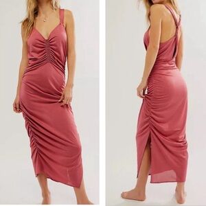 Free People Another Something Midi Dress